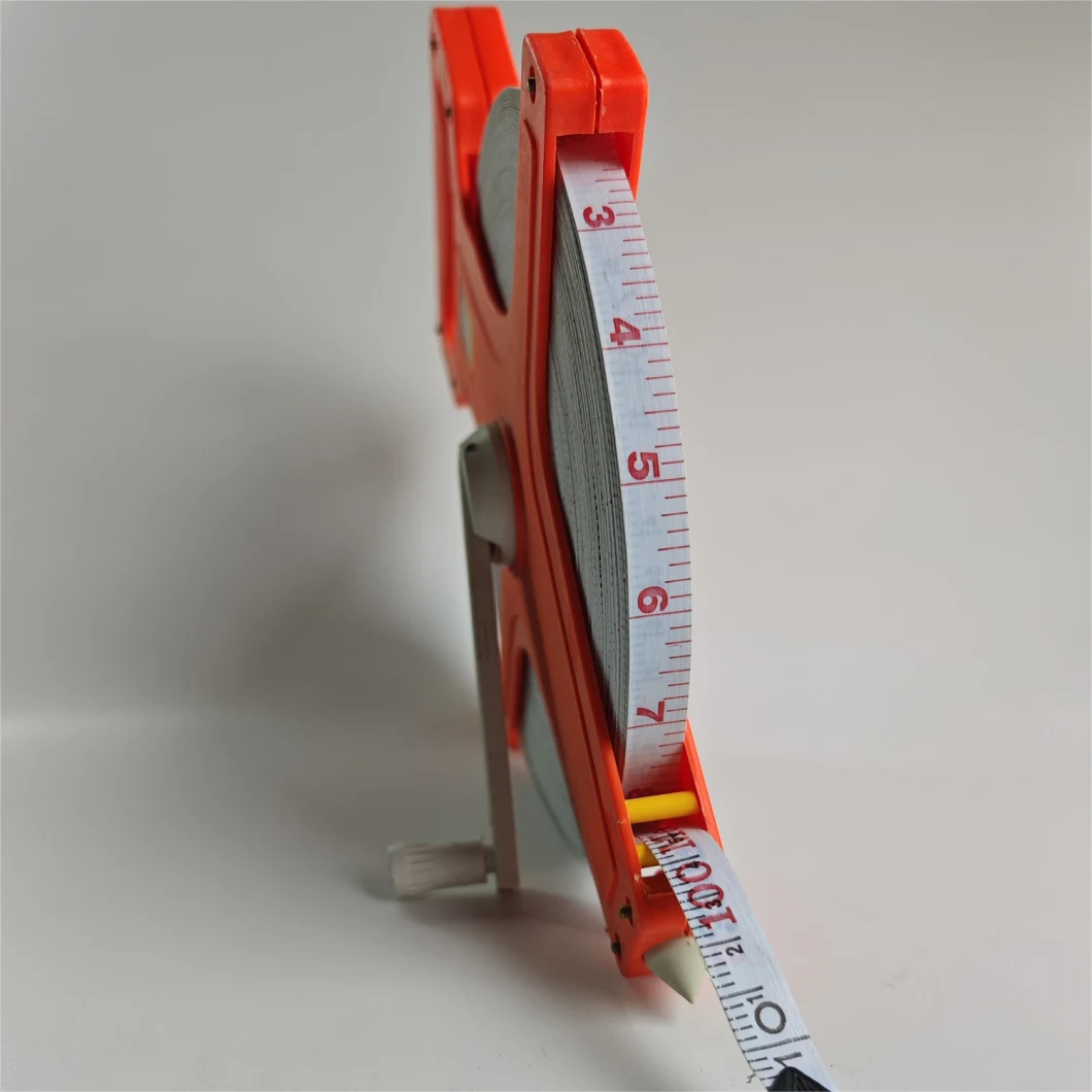 100m Open Reel Long Tape Measure Measuring Ruler Impact Resistant Woodworking Tools