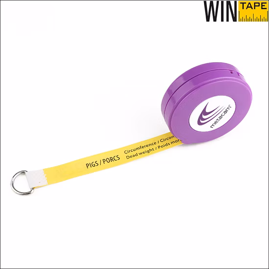 China Wholesales Livestock Pig Cattle Weighing Measuring Tape with Your Logo